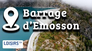 Le barrage dEmosson  4 saisons en 1 journée [upl. by Schilling958]