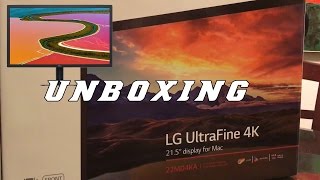 Unboxing LG UltraFine 4K Monitor [upl. by Phoebe427]