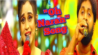 quotOh Naranquot Song by Dhyan Sreenivasan and Lakshmi  Star Magic [upl. by Arreic]