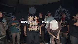 Konkrete vs Spark amp XIII  Callout Battle  WARM UP AREA 10 [upl. by Jumbala]