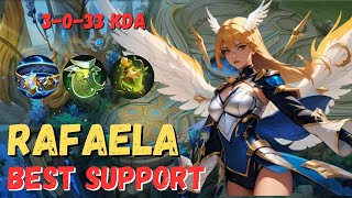 WHEN RAFAELA GOT LUCKY IN MATCHMAKING  RAFAELA BEST BUILD 2024  MOBILE LEGENDS [upl. by Egarton]