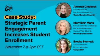 Case Study Strategic Parent Engagement Increases Student Enrollment [upl. by Noreht]