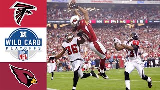 Falcons vs Cardinals 2008 NFC Wild Card [upl. by Irwinn]