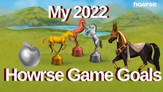 My 2022 Howrse Game Goals [upl. by Hoeg]