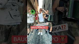 BAUCH BEINE PO 🏋️ mit HARMONIKA⁉️ BauchBeinePo ShirinDavid Harmonika DraufgängerStyle [upl. by Adalai]