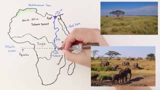 Geography of Africa [upl. by Arec]