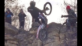 Extreme Enduro amp Trials Motorcycle Advanced Level Rock Techniques with Slow Motion by Michael Brown [upl. by Bronnie]