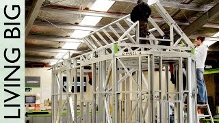 Steel Framing With FRAMECAD Erecting the Frame [upl. by Niamor]