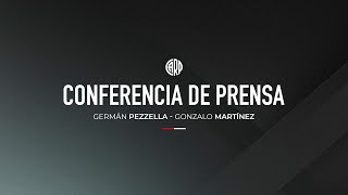 Germán Pezzella y Pity Martínez en conferencia de prensa  River vs Rosario Central [upl. by Nsaj611]