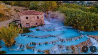 Le cascate del Mulino Saturnia [upl. by Tiloine]