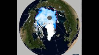 Arctic Sea Ice September 1979 to September 2014 [upl. by Asseram]