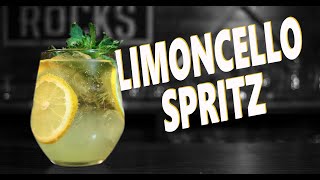 Limoncello Spritz  Spritz Cocktails To Make At Home  Booze On The Rocks [upl. by Samala]