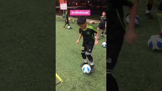 Football ball handling drill shorts shortfeed youtubeshorts ballhandling football trainalone [upl. by Philipson]