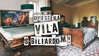 🏰Úžasná opustená vila kde ostalo všetko aj vojenské auto  Villa Atalanta [upl. by Wiener782]