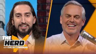 Nick Wright weighs in on Colin’s top 10 Lions’ dominance and Jets’ GM firing  NFL  THE HERD [upl. by Refinney]