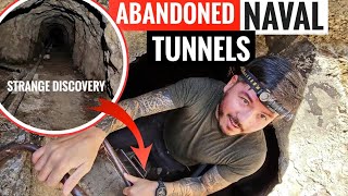 Exploring Abandoned Naval Tunnels ☢️ Disturbing Discovery [upl. by Keiryt]