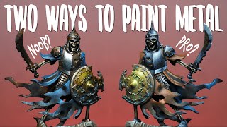 The BEST Metal Techniques for Miniature Painting EXPLAINED [upl. by Ycart556]