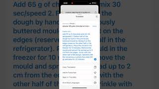 Thrifty Thermomix®️ Tip Translating straight from Cookidoo app [upl. by Euqirdor]