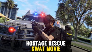 SWAT vs HOSTAGE Situation in GTA 5 Movie [upl. by O'Driscoll]