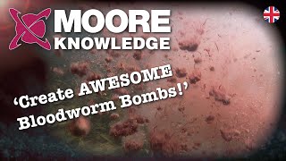 Create MEGA Bloodworm Bait Bombs  Carp Fishing TV [upl. by Olenolin]