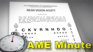 AME Minute Near and Intermediate Vision Testing [upl. by Joelynn20]