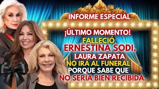 INFORME ESPECIAL ERNESTINA SODI Y UN TRISTE FINAL FALLECIO A LOS 64 AÑOSLA FAMILIA DESTROZAD∆ [upl. by Fisher532]