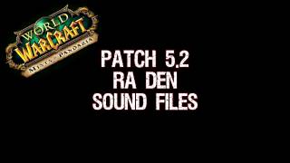 Patch 52  RaDen Sound Files [upl. by Mika754]