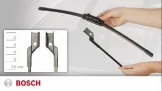 Bosch Wiper Blades  Toplock Installation Video II10152 [upl. by Innoc]