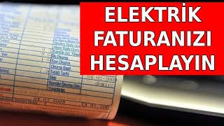 Elektrik Faturası Hesaplama  EPDK Üzerinden Kolayca Elektrik Faturası Hesapla [upl. by Akcimat159]