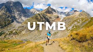 Racing the Ultra Trail du Mont Blanc  UTMB 2022 [upl. by Launcelot]