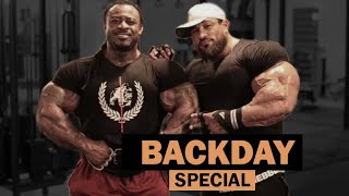 WILLIAM BONAC  BACKDAY SPECIAL GUEST ROELLY WINKLAAR  HARDCORE MR OLYMPIA TRAINING [upl. by Wardle]