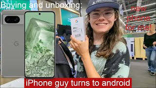 I Have gotten myself a new main phone  Google Pixel 8 purchasing amp Unboxing [upl. by Weyermann]