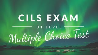 ESAME CILS LIVELLO B1  CILS EXAM B1 LEVEL [upl. by Annod]