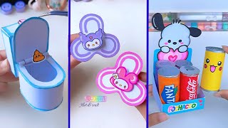 Paper craftEasy craft ideas miniature craft  how to make DIYschool projectTonni art and craft [upl. by Dira681]