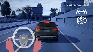 SEAT Ateca Emergency Assist Video [upl. by Nojed]