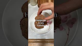 Hungarian Arany Galuska hungary dessertrecipes baking easyrecipes [upl. by Mcquoid]