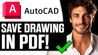 How To Save Autocad Drawing in PDF Format 2024 [upl. by Nalani27]