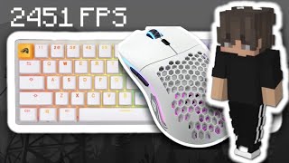 Bedwars ASMR Keyboard amp Mouse Sounds  Hypixel Bedwars [upl. by Zicarelli]