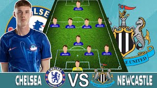 quotPALMER OUTquot CHELSEA quotSTRONGquot Predicted Lineup To Face NEWCASTLE IN 4141 FORMATION l EPL WK 9 [upl. by Atsok452]