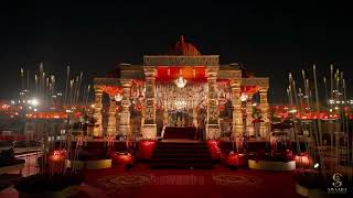 Dubai Indian Wedding Emirates Palace Mandrain Oriental Abu Dhabi Oct 2023 [upl. by Nilson]