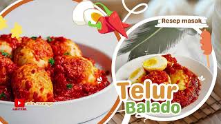 MASAK TELUR BALADO [upl. by Attenej]