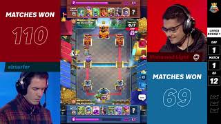 Mohamed Light vs Airsurfer  CRL 2023 Worlds Finals Day 1 Match 1 [upl. by Anaz755]