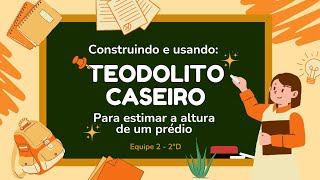 Construindo e usando um teodolito [upl. by Mill138]