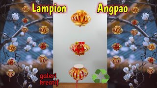 DIY  Cara Mudah Membuat Lampion dari Angpao Hiasan Imlek Lampion dari Angpao [upl. by Enimsay485]