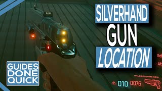 Where To Find Johnny Silverhands Gun In Cyberpunk 2077 [upl. by Rolyks]