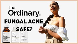 How to Find Fungal Acne Safe Products Malassezia  ft The Ordinary [upl. by Noni]