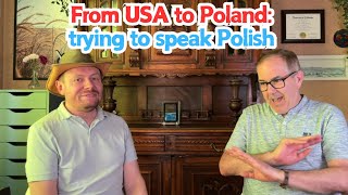 Exat in Poland Interview With Greg American on Getting by Speaking in Polish [upl. by Noreh]