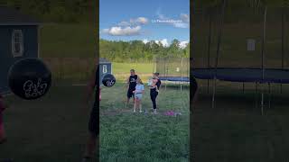 Toddler Pops Gender Reveal Balloon Too Early [upl. by Manthei124]