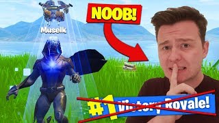 Muselk Is SECRETLY BAD At Fortnite Battle Royale [upl. by Anir]