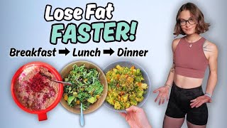 My Vegan Meal Plan To Lose Fat Faster Avoid THIS mistake [upl. by Naillimixam]